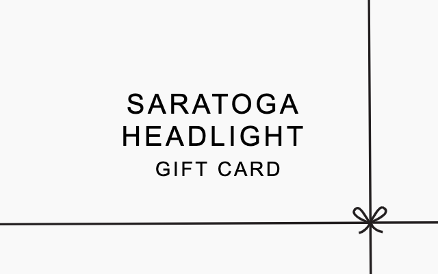 Saratoga Headlight digital gift card certificate